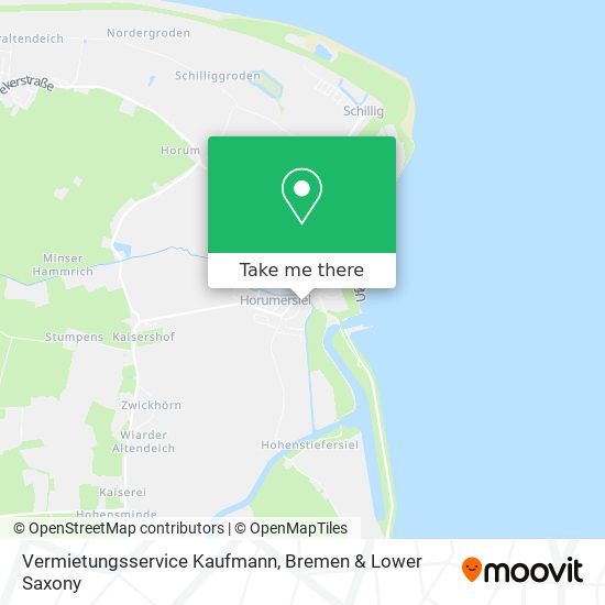 Vermietungsservice Kaufmann map
