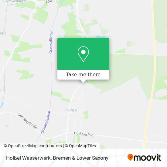 Holßel Wasserwerk map