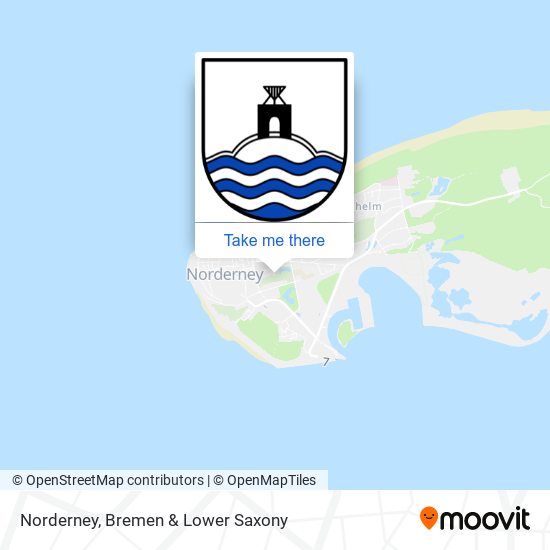 Norderney map