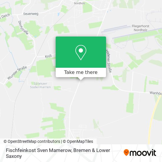 Fischfeinkost Sven Mamerow map