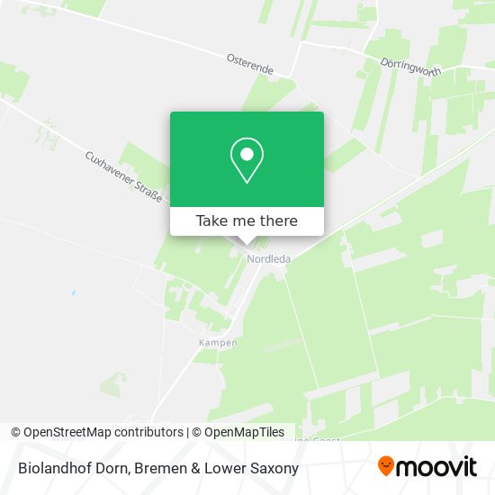 Biolandhof Dorn map
