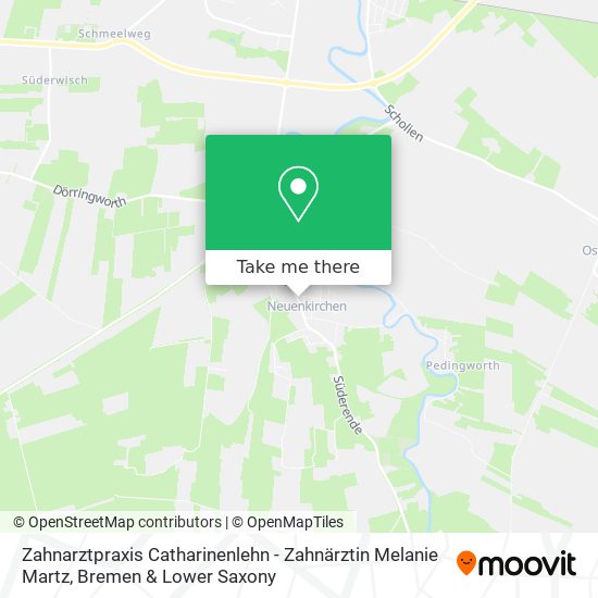 Zahnarztpraxis Catharinenlehn - Zahnärztin Melanie Martz map