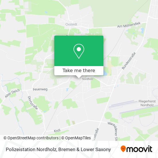 Polizeistation Nordholz map