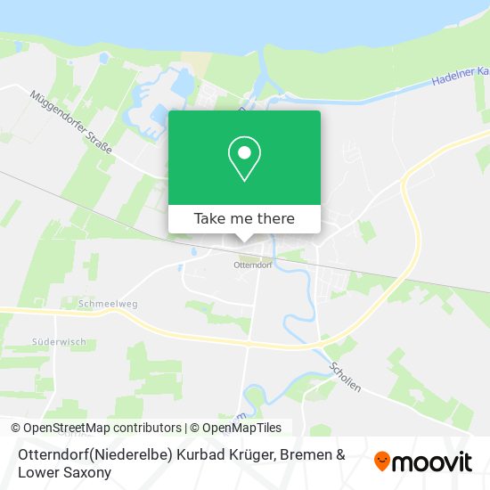Otterndorf(Niederelbe) Kurbad Krüger map