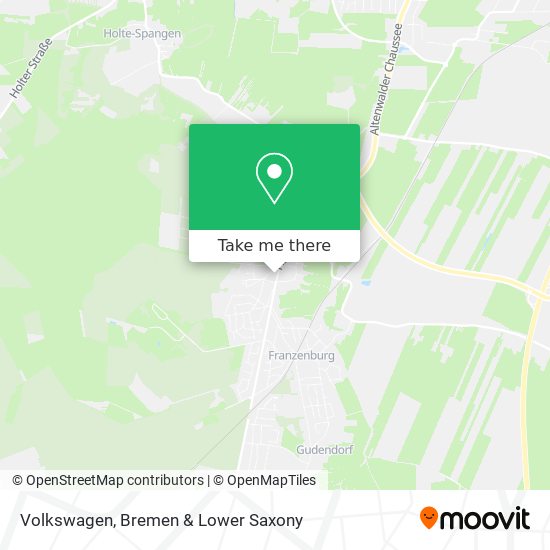 Volkswagen map