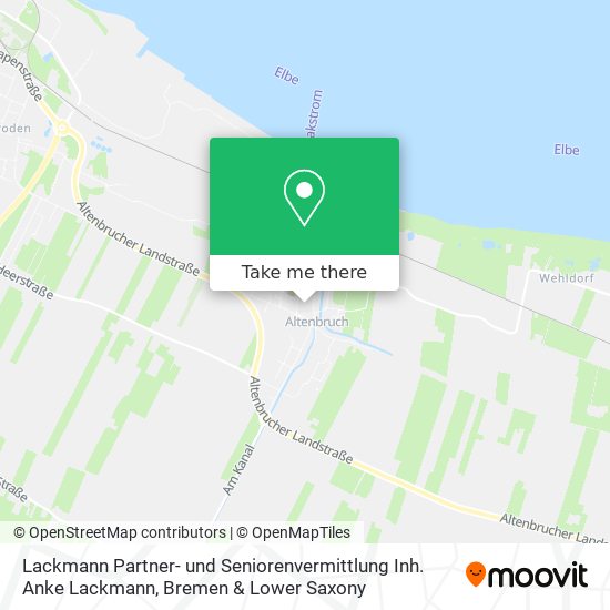 Lackmann Partner- und Seniorenvermittlung Inh. Anke Lackmann map
