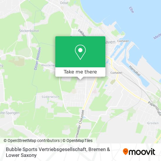 Bubble Sports Vertriebsgesellschaft map