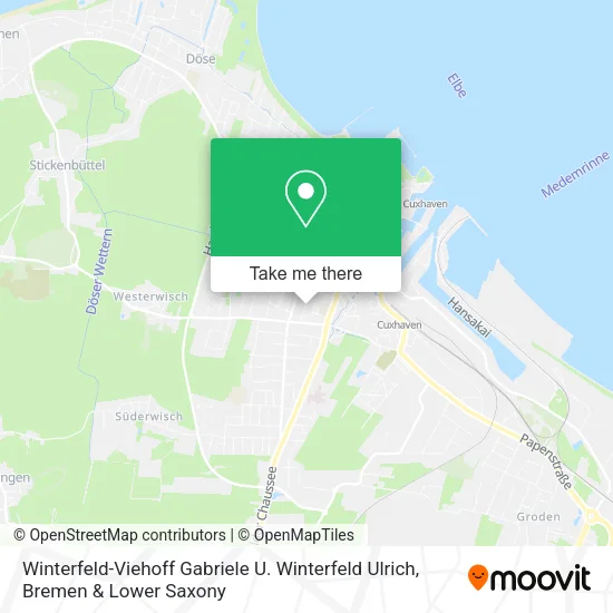 Карта Winterfeld-Viehoff Gabriele U. Winterfeld Ulrich