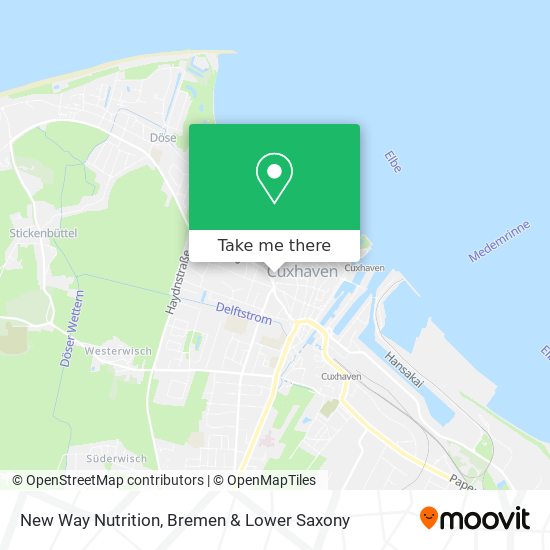 New Way Nutrition map