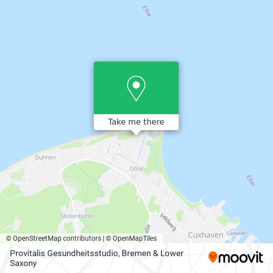 Provitalis Gesundheitsstudio map