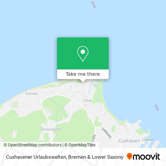 Cuxhavener Urlaubswelten map