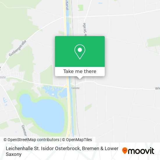 Leichenhalle St. Isidor Osterbrock map