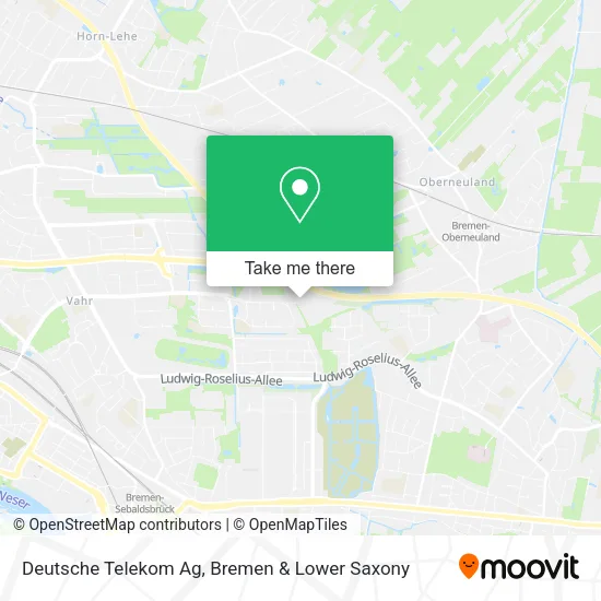 Карта Deutsche Telekom Ag