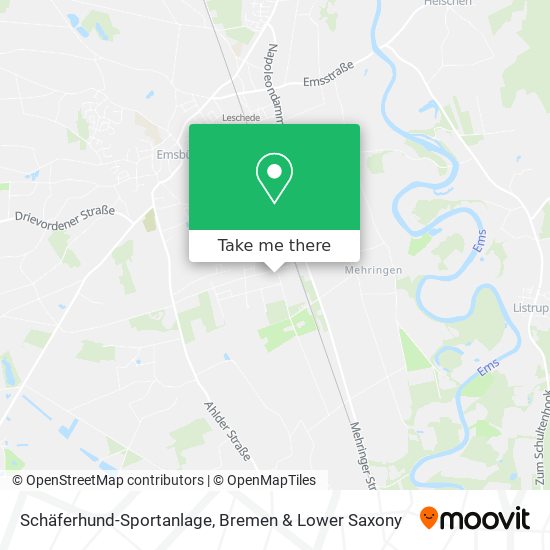 Schäferhund-Sportanlage map