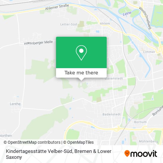 Kindertagesstätte Velber-Süd map