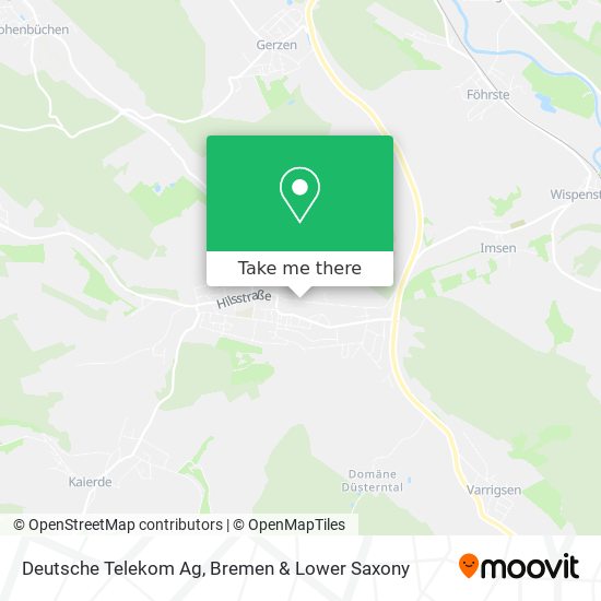 Deutsche Telekom Ag map