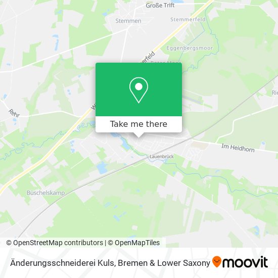 Änderungsschneiderei Kuls map