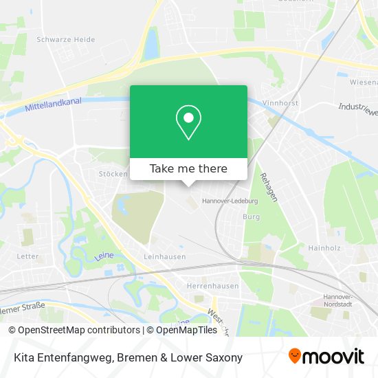 Kita Entenfangweg map