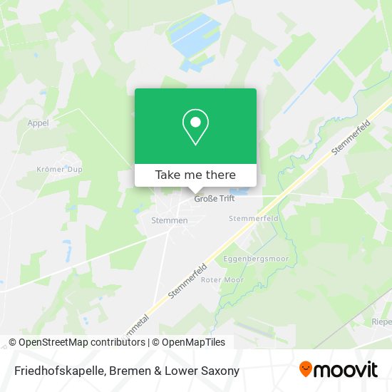 Friedhofskapelle map