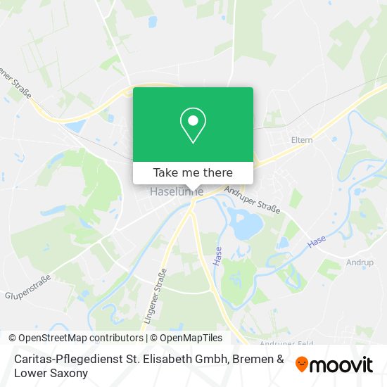 Карта Caritas-Pflegedienst St. Elisabeth Gmbh