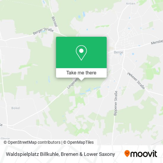 Waldspielplatz Billkuhle map
