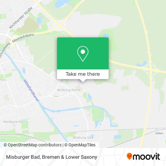 Misburger Bad map