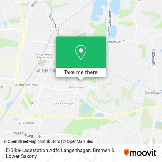 E-Bike-Ladestation Adfc Langenhagen map