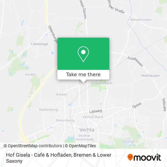 Hof Gisela - Café & Hofladen map