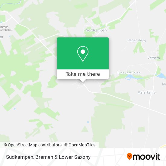 Südkampen map