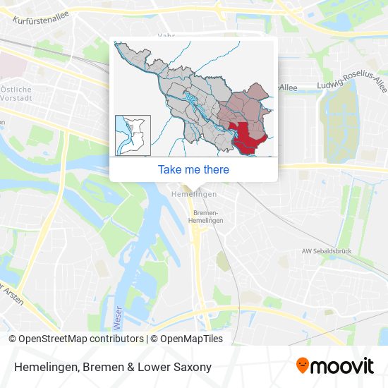 Hemelingen map