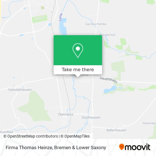 Firma Thomas Heinze map
