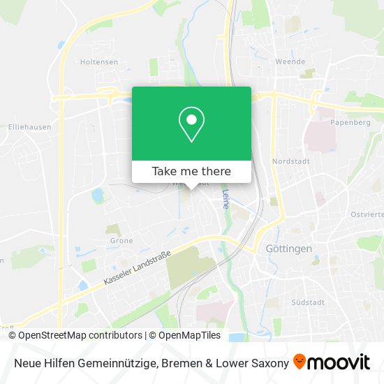 Neue Hilfen Gemeinnützige map