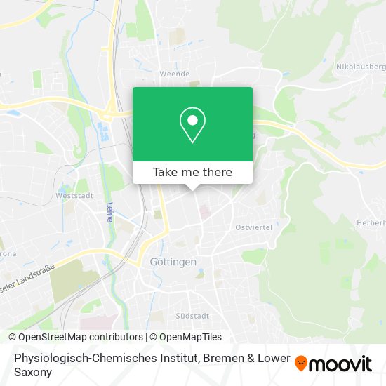 Physiologisch-Chemisches Institut map