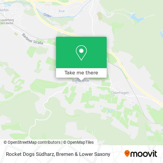 Rocket Dogs Südharz map