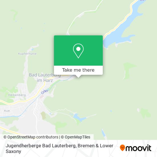 Jugendherberge Bad Lauterberg map