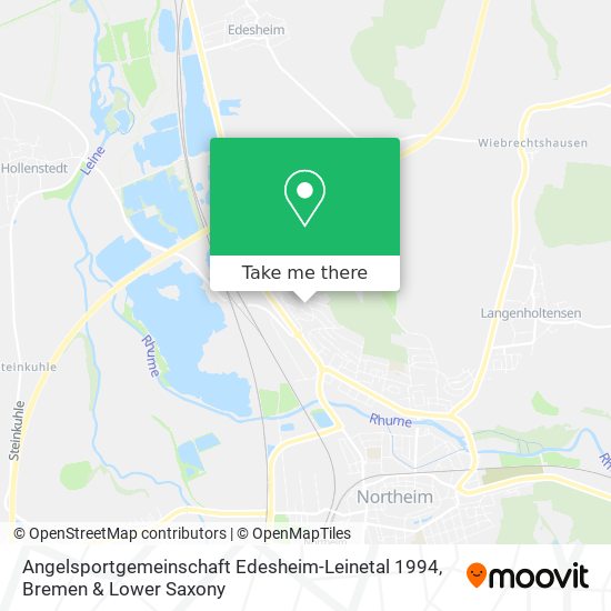 Angelsportgemeinschaft Edesheim-Leinetal 1994 map
