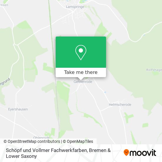 Schöpf und Vollmer Fachwerkfarben map