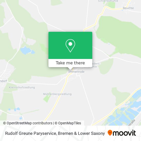 Rudolf Greune Paryservice map