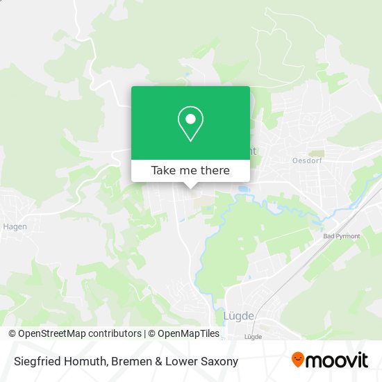 Siegfried Homuth map