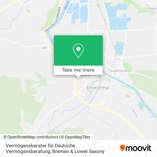Vermögensberater für Deutsche Vermögensberatung map