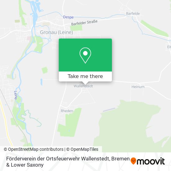 Карта Förderverein der Ortsfeuerwehr Wallenstedt