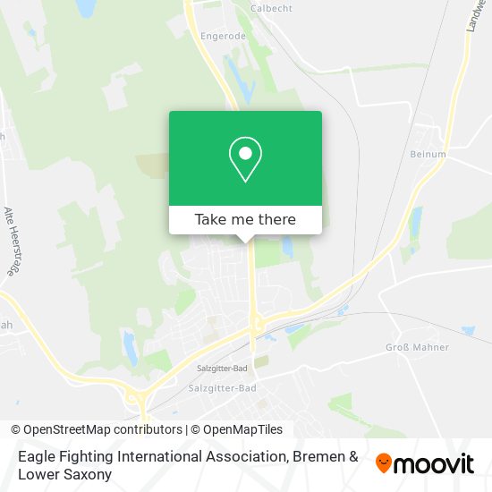 Карта Eagle Fighting International Association