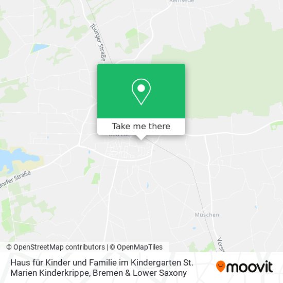 Haus für Kinder und Familie im Kindergarten St. Marien Kinderkrippe map