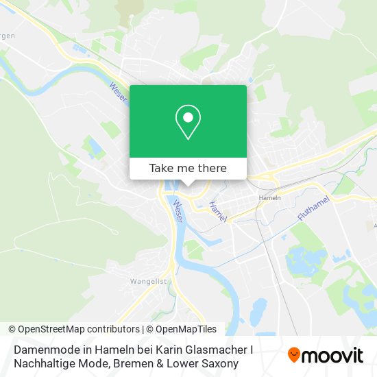 Damenmode in Hameln bei Karin Glasmacher I Nachhaltige Mode map