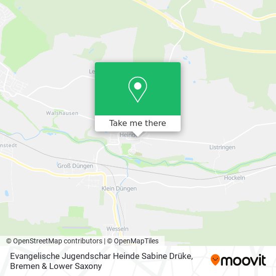 Evangelische Jugendschar Heinde Sabine Drüke map