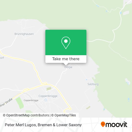 Peter Merl Lugos map