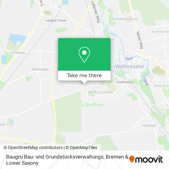 Baugru Bau- und Grundstücksverwaltungs map