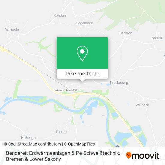 Bendereit Erdwärmeanlagen & Pe-Schweißtechnik map