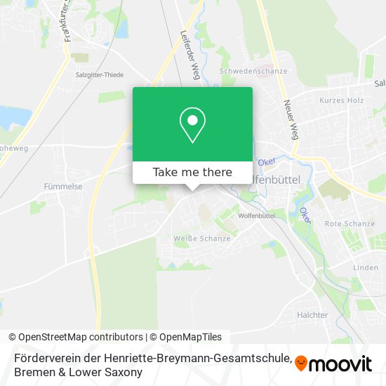 Förderverein der Henriette-Breymann-Gesamtschule map