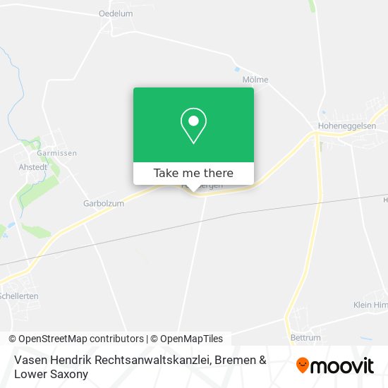 Vasen Hendrik Rechtsanwaltskanzlei map